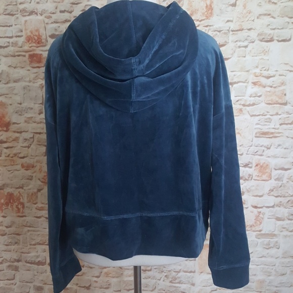 New Calvin Klein Performance Velour Hoodie - Picture 4 of 7